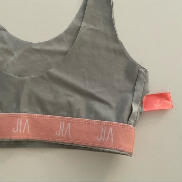 Jia-Atelier 2Pc Set Bra & Underwear Sz M Platinum Pearl Seamless Lingerie Light - Picture 5 of 10